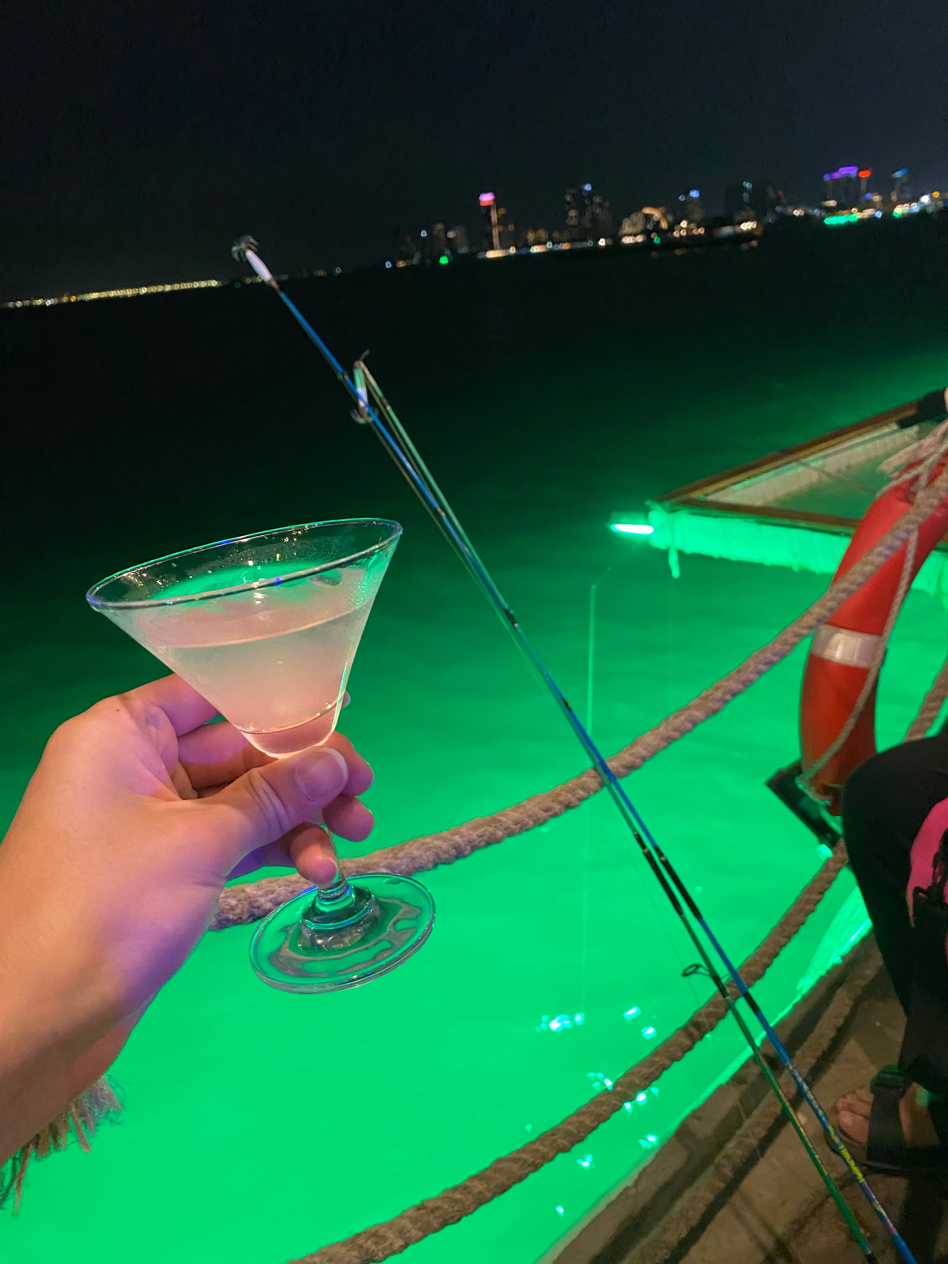 釣りのあとに残った旅の空気