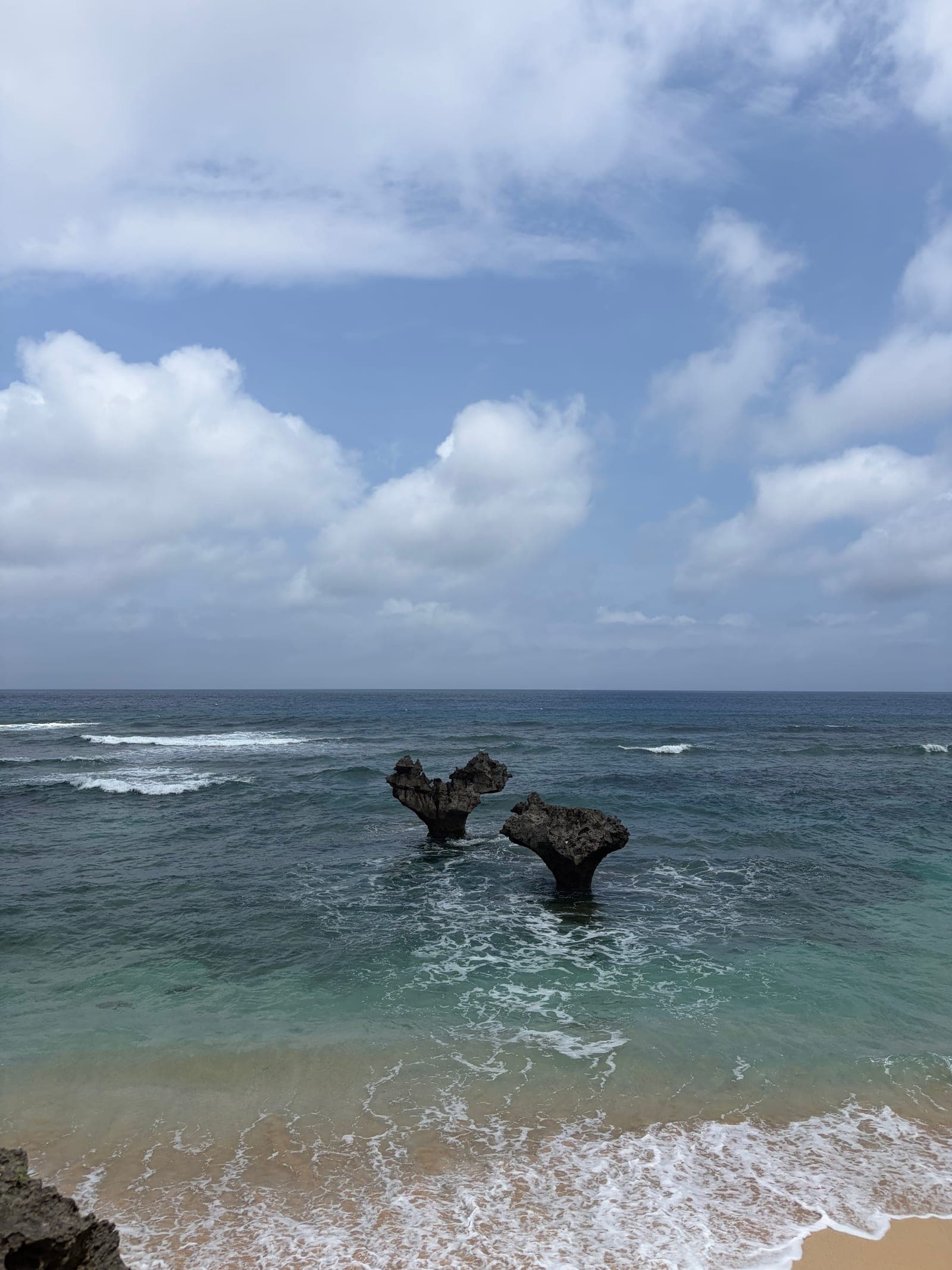 古宇利島のビーチ